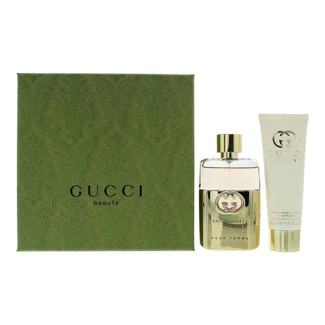 Gucci Set Gucci: Guilty – Eau de Parfum for Women, 50 ml + Guilty, Moisturizing, Body Lotion, 50 ml