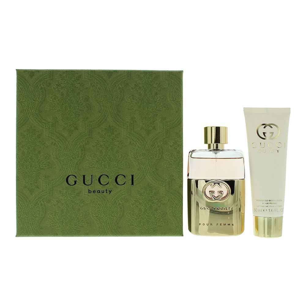 Gucci Set Gucci: Guilty – Eau de Parfum for Women, 50 ml + Guilty, Moisturizing, Body Lotion, 50 ml