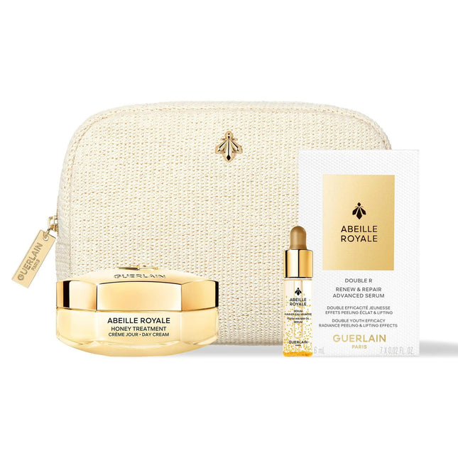 Guerlain Set Guerlain: Abeille Royale Honey Age-Defying Day – Cream for Women, For Face, 50 ml + Abeille Royale,…