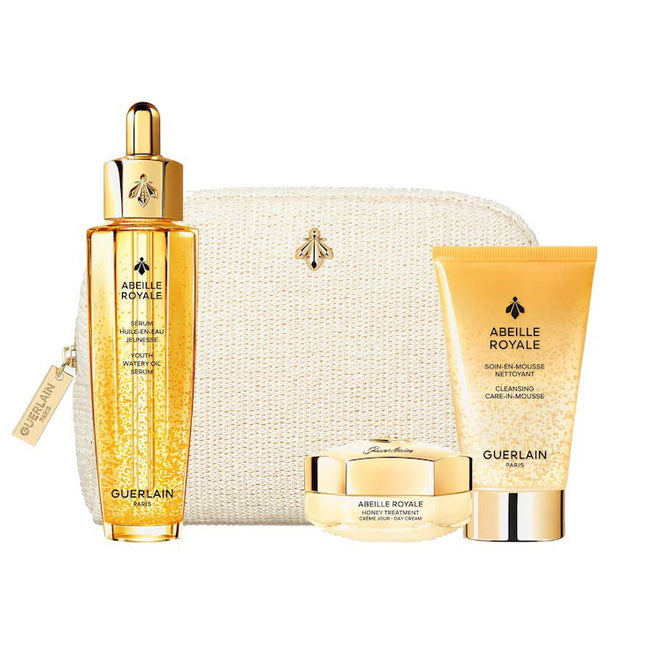 Guerlain Set Guerlain: Abeille Royale Replumping – Oil for Women, For Face & Neck, 50 ml + Abeille Royale, Honey,…