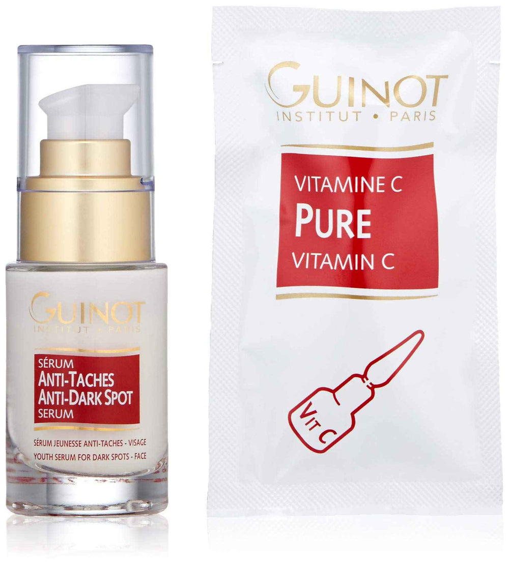 Guinot Set Guinot: Anti-Taches Anti-Dark Spots – Serum for Women, For Face, 23.5 ml + Pure, Vitamin C, For Face, 1.5 ml