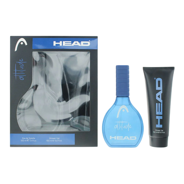 Head Set Head: Attitude – Eau de Toilette for Men, 100 ml + Attitude, Hydrating, Shower Gel, All Skin Types, 150 ml