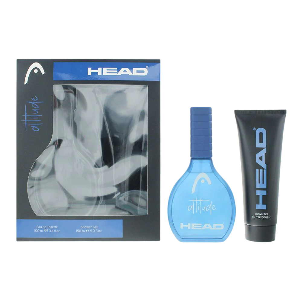 Head Set Head: Attitude – Eau de Toilette for Men, 100 ml + Attitude, Hydrating, Shower Gel, All Skin Types, 150 ml