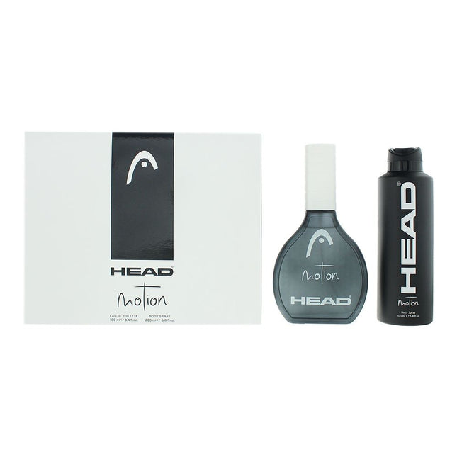 Head Set Head: Motion – Deodorant Spray for Men, 200 ml + Motion, Eau de Toilette, 100 ml
