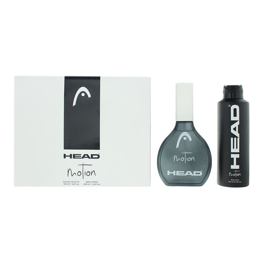 Head Set Head: Motion – Deodorant Spray for Men, 200 ml + Motion, Eau de Toilette, 100 ml