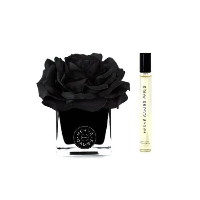Herve Gambs Set Herve Gambs: Ombre Patchouli – Room Spray Unisex, 10 ml + Black Couture Flower, Porcelain, Aroma Reed…