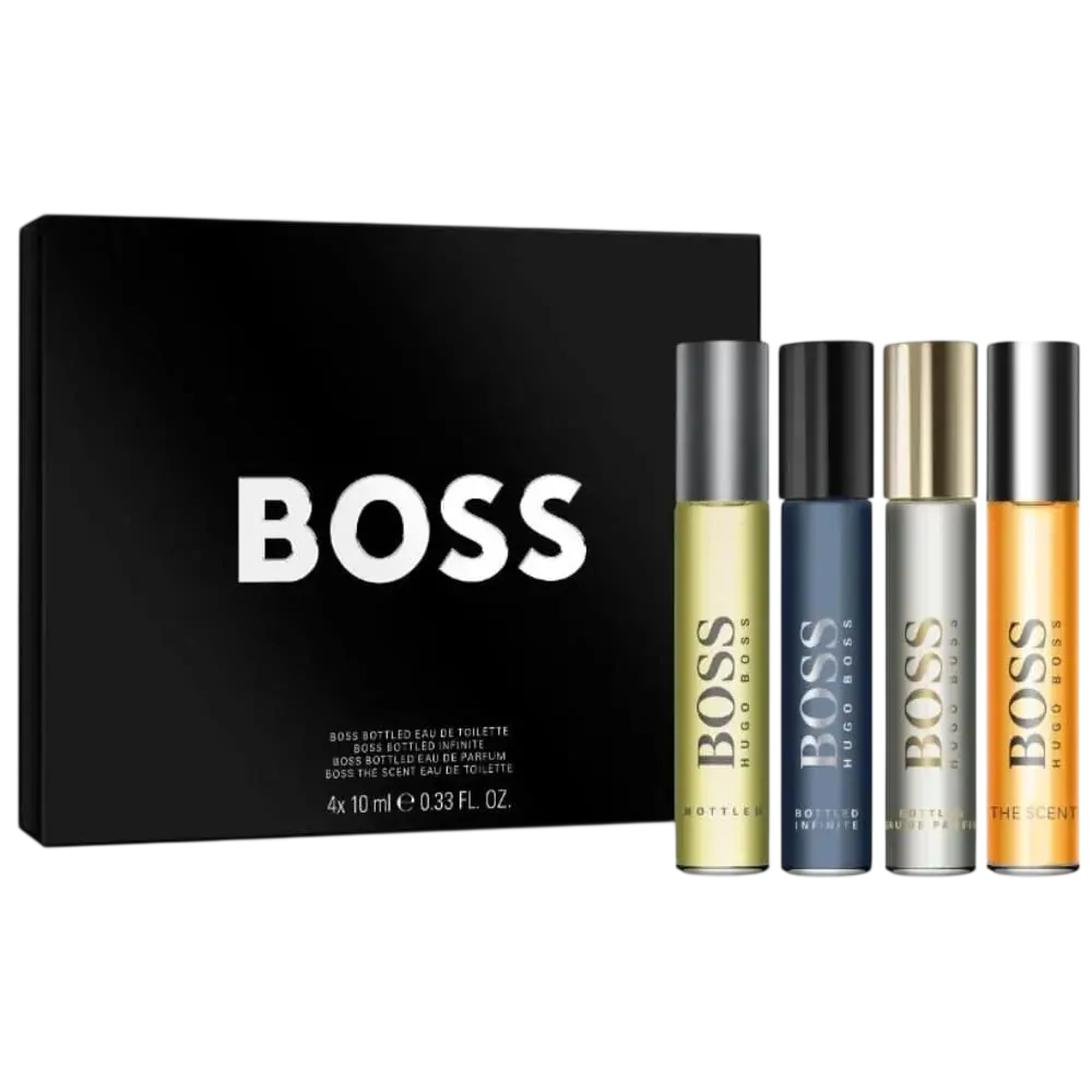 Hugo Boss Set Hugo Boss: Boss Bottled – Eau de Toilette for Men, 10 ml + Boss Bottled Infinite, Eau de Parfum, 10 ml + Boss…