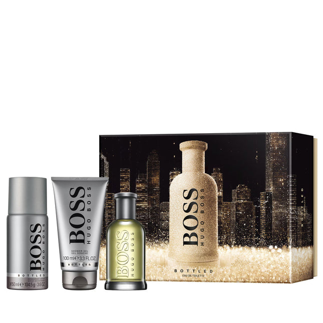 Hugo Boss Set Hugo Boss: Boss Bottled – Eau de Toilette for Men, 100 ml + Boss Bottled, Deodorant Spray, 150 ml + Boss…
