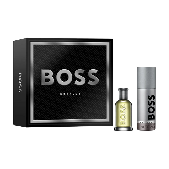 Hugo Boss Set Hugo Boss: Boss Bottled – Eau de Toilette for Men, 50 ml + Boss Bottled, Deodorant Spray, 150 ml