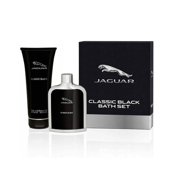 Jaguar Set Jaguar: Classic Black – Eau de Toilette for Men, 100 ml + Classic Black, Shower Gel, 200 ml