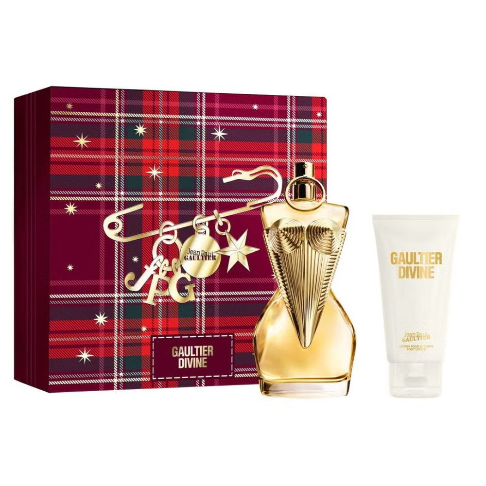 Jean Paul Gaultier Set Jean Paul Gaultier: Divine – Eau de Parfum for Women, 100 ml + Divine, Hydrating, Body Lotion, 75 ml