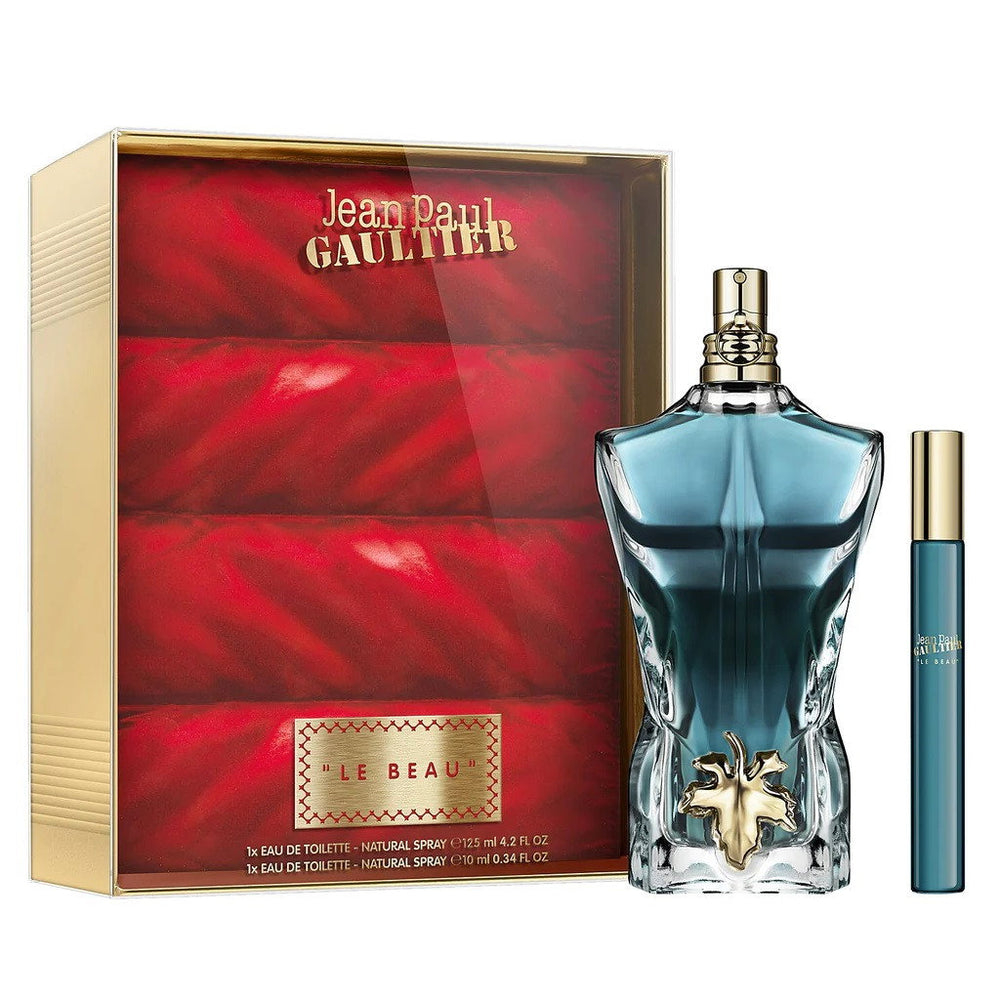 Jean Paul Gaultier Set Jean Paul Gaultier: Le Beau – Eau de Toilette for Men, 125 ml + Le Beau, 10 ml