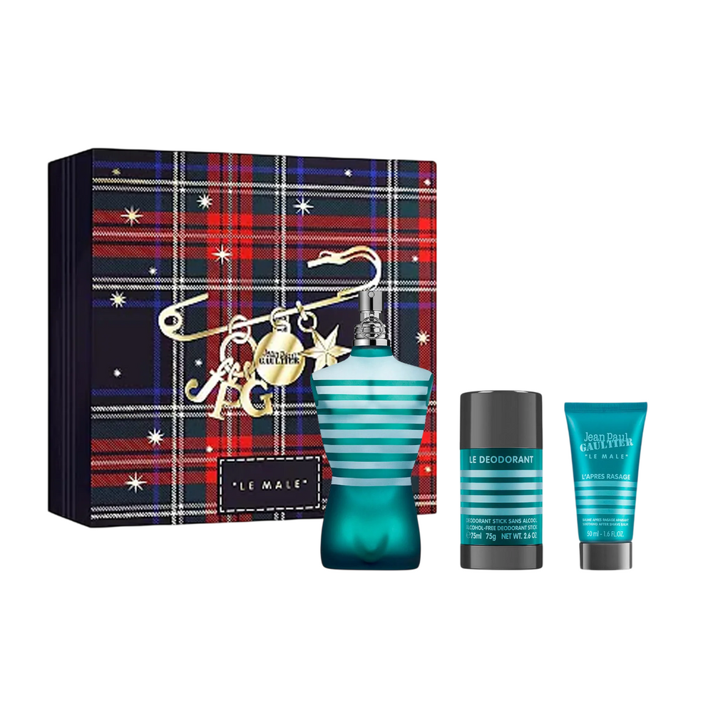 Jean Paul Gaultier Set Jean Paul Gaultier: Le Male – Eau de Toilette for Men, 125 ml + Le Male, Deodorant Stick, 75 ml + Le…