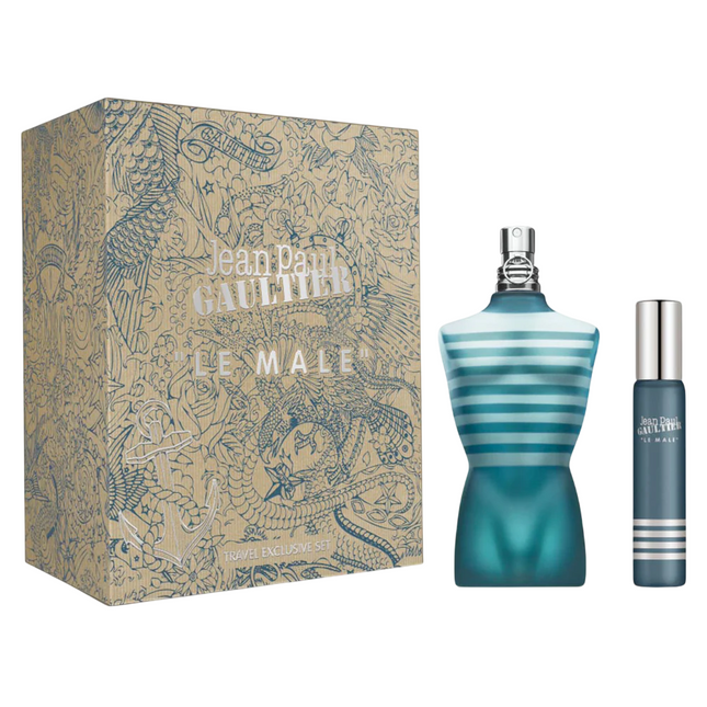 Jean Paul Gaultier Set Jean Paul Gaultier: Le Male – Eau de Toilette for Men, 125 ml + Le Male, 20 ml