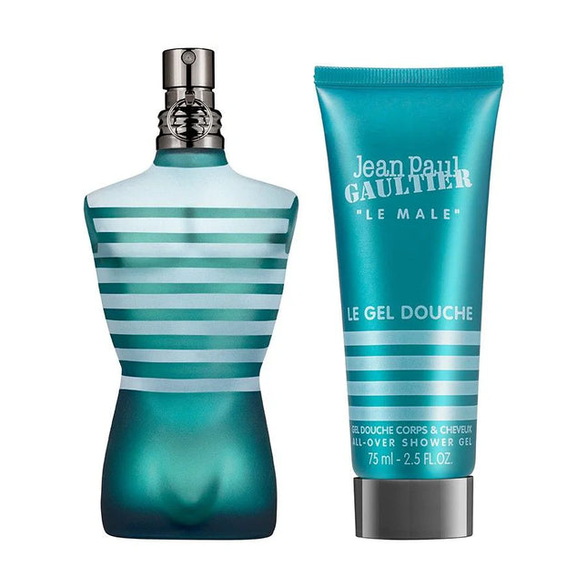 Jean Paul Gaultier Set Jean Paul Gaultier: Le Male – Eau de Toilette for Men, 75 ml + Le Male, Cleansing, Shower Gel, For…