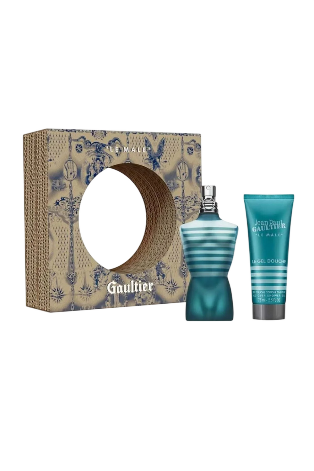 Jean Paul Gaultier Set Jean Paul Gaultier: Le Male – Eau de Toilette for Men, 75 ml + Le Male, Cleansing, Shower Gel, For…