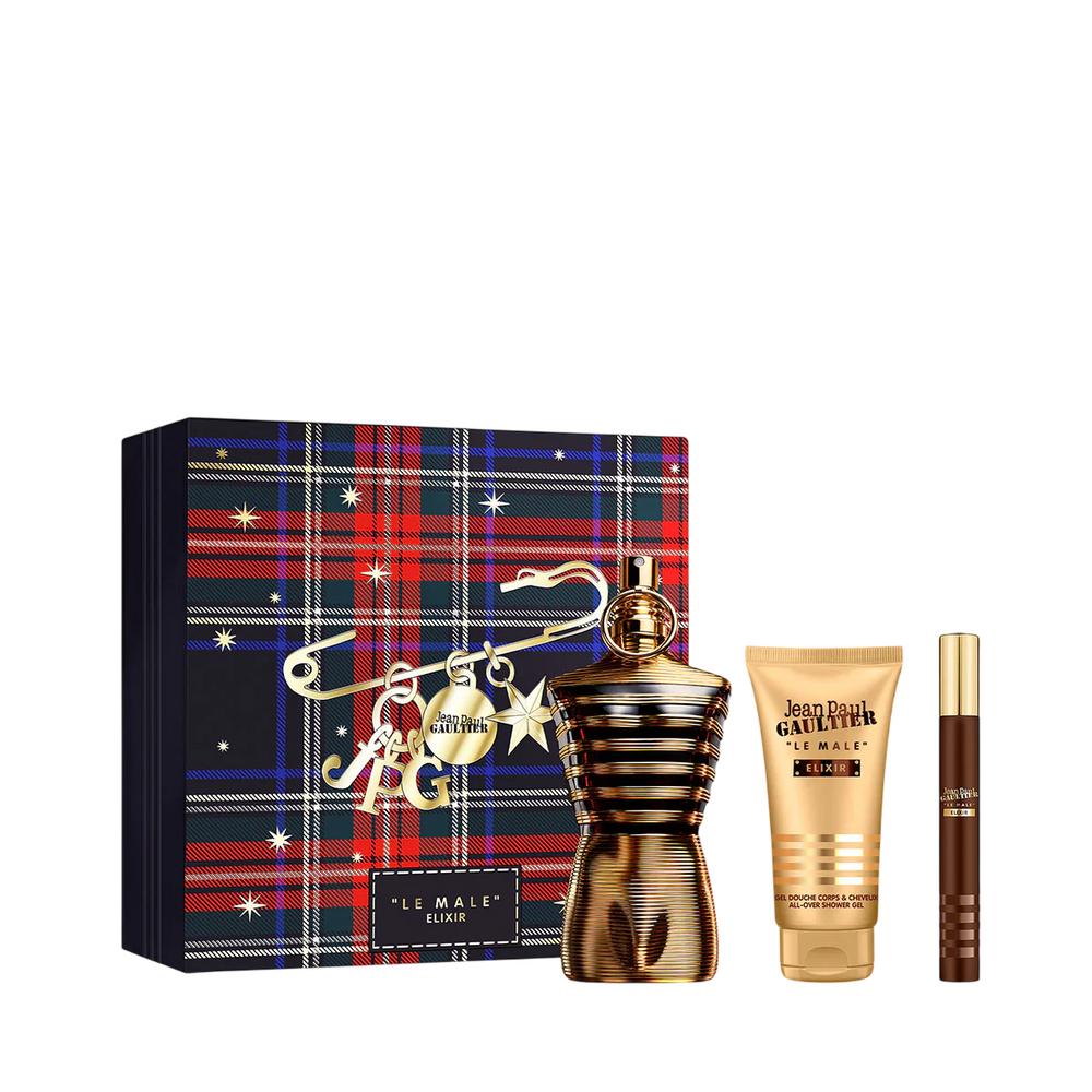 Jean Paul Gaultier Set Jean Paul Gaultier: Le Male Elixir – Eau de Parfum for Men, 125 ml + Le Male Elixir, 10 ml + Le Male…