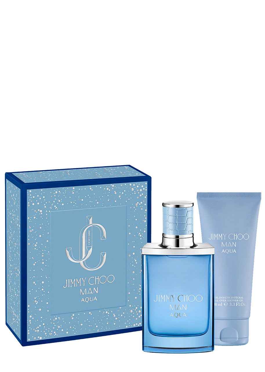 Jimmy Choo Set Jimmy Choo: Aqua – Eau de Toilette for Men, 50 ml + Aqua, Shower Gel, For All Skin Types, 100 ml