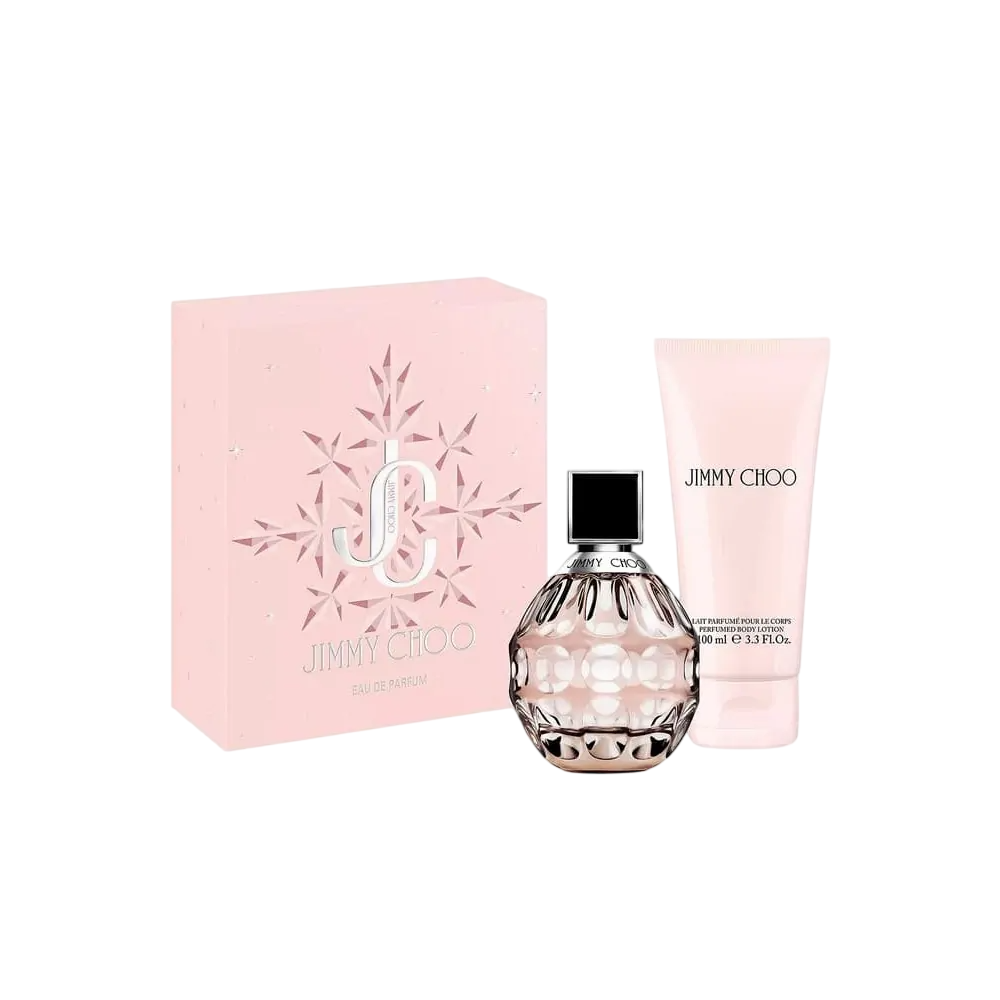 Jimmy Choo Set Jimmy Choo: Jimmy Choo – Eau de Parfum for Women, 60 ml + Jimmy Choo, Moisturizing, Body Lotion, 100 ml