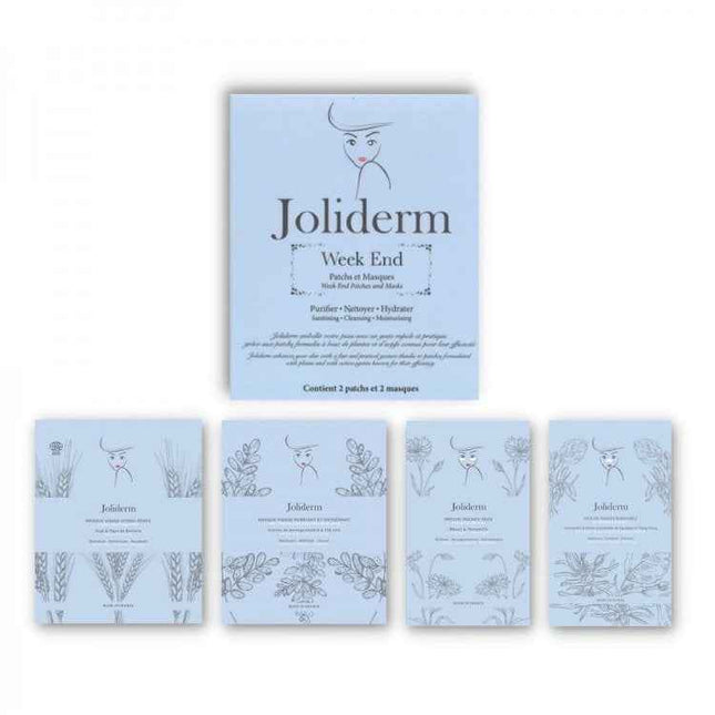 Joliderm Week End Set Joliderm: Joliderm Coconut Water Hydrating – Sheet Mask Unisex, For Face + Joliderm, Contouring, Under-Eye Mask Patch + Joliderm, Green Tea, Oxygenating & Purifying, For Face + Joliderm,…