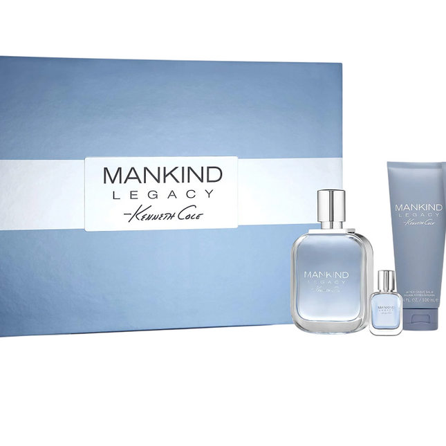 Kenneth Cole Set Kenneth Cole: Mankind Legacy – Eau de Toilette for Men, 100 ml + Mankind Legacy, Aftershave Balm, 100 ml +…