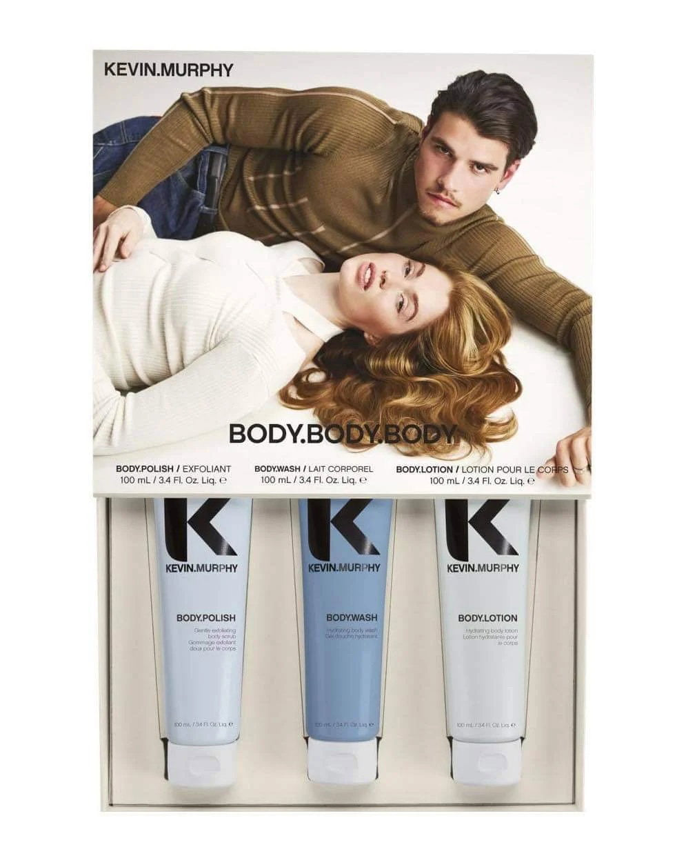 Kevin Murphy Set Kevin Murphy: Body Body Scrub 100 ml + Body Hydrating Body Wash 100 ml + Body Hydrating – Body Lotion…