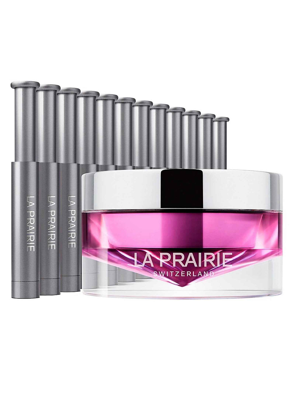 La Prairie Set La Prairie: Platinum Rare Haute-Rejuvenation Rejuvenating Night – Cream Mask for Women, For Face, 20 ml + Platinum Rare Haute-Rejuvenation, Rejuvenating, Night, Serum, For Face, 12 pcs, 0.7 ml