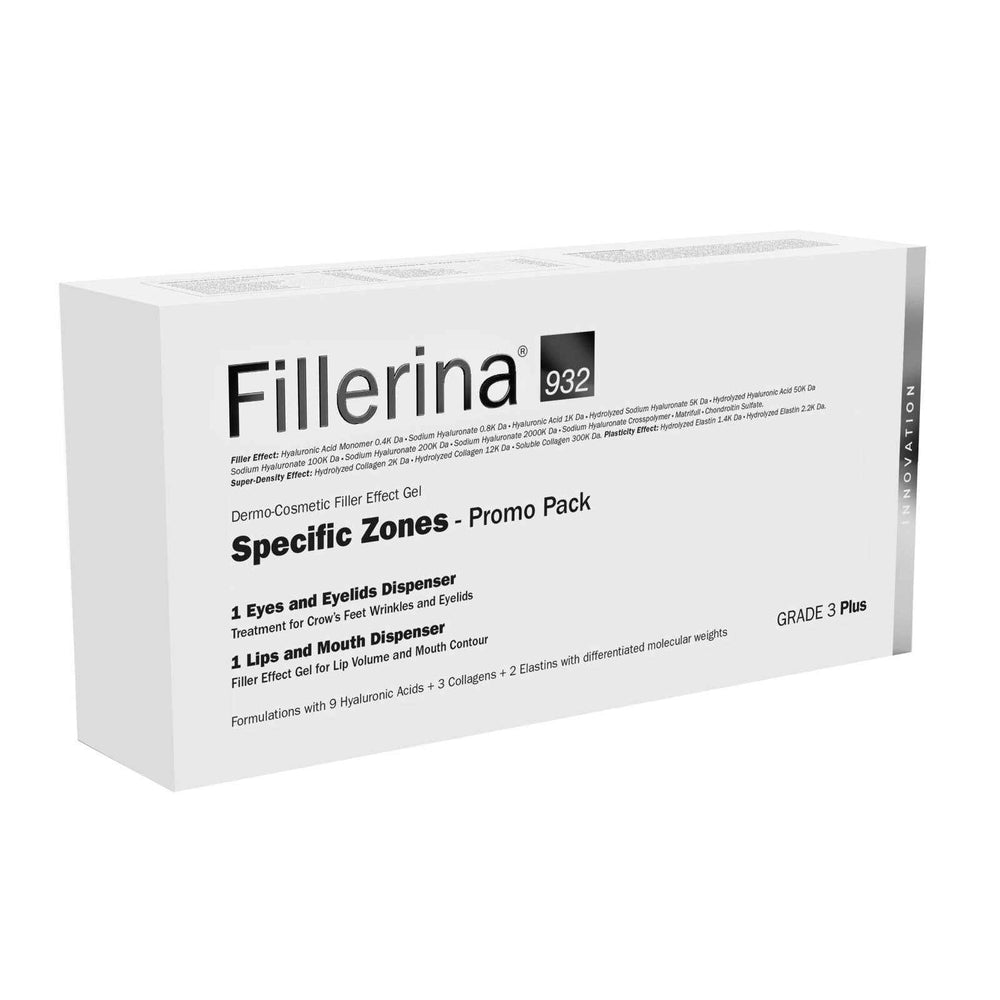 Labo Suisse Set Labo Suisse: Fillerina 932 Specific Zones Grade 3 Plus Hyaluronic Acid Volumizing – Local Treatment Cream for Women, For Lips, 7 ml + Fillerina 932 Specific Zones Grade 3 Plus, Anti-Wrinkle, Day &…