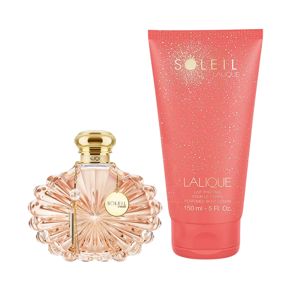 Lalique Set Lalique: Soleil – Eau de Parfum for Women, 100 ml + Soleil, Hydrating, Body Lotion, 150 ml