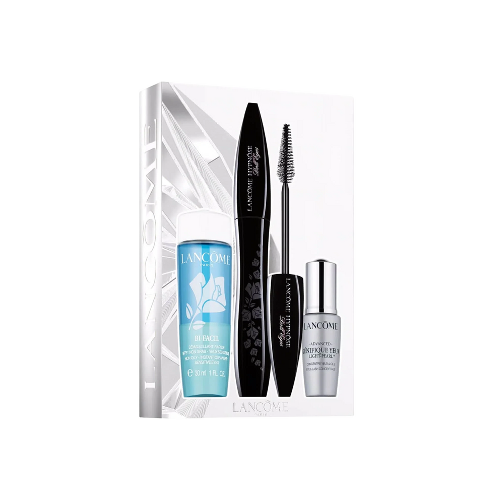 Lancome Set Lancome: Hypnose Doll Eyes Volumizing – Mascara for Women, 01, So Black, 6.5 ml + Advanced Genifique Yeux, Eye…