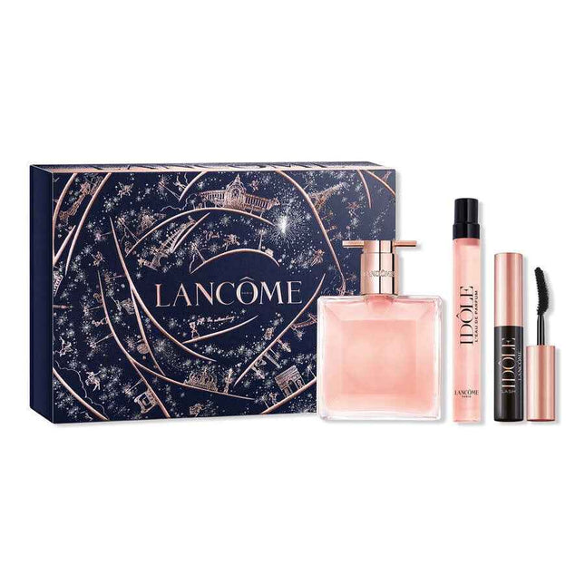 Lancome Set Lancome: Idole – Eau de Parfum for Women, 25 ml + Idole, 10 ml + Idole, Mascara, Black, 2.5 ml Miniature