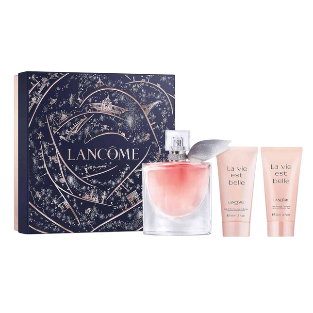Lancome Set Lancome: La Vie Est Belle – Eau de Parfum for Women, 50 ml + + La Vie Est Belle, Cleansing, Shower Gel, All…
