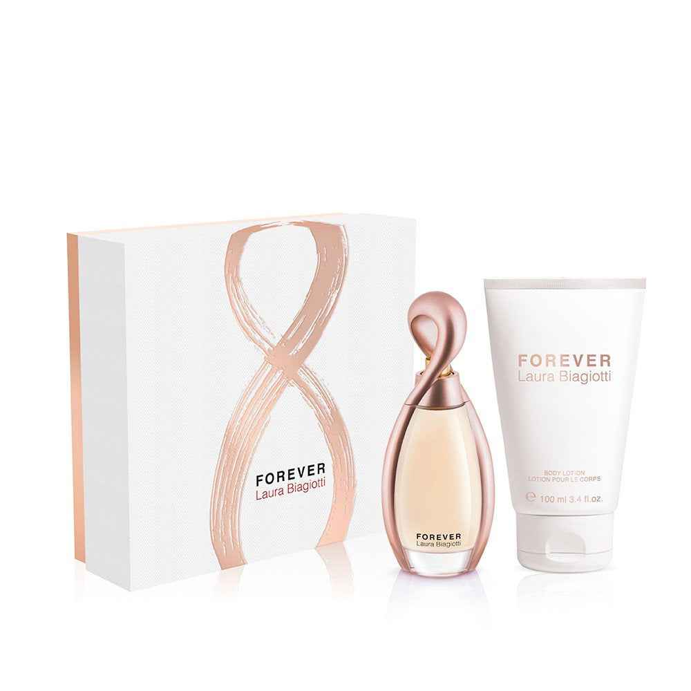 Laura Biagiotti Set Laura Biagiotti: Forever – Eau de Parfum for Women, 60 ml + Forever, Hydrating, Body Cream, Body, 100 ml