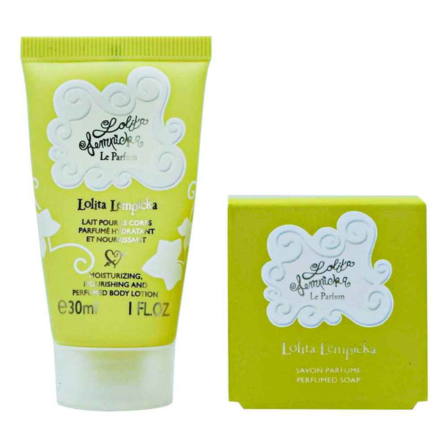 Lolita Lempicka Set Lolita Lempicka: Mon Premier Parfum for Women, Moisturizing, Body Milk, 30 ml + Mon Premier Parfum, Scented Soap Bar, 25 g Miniature