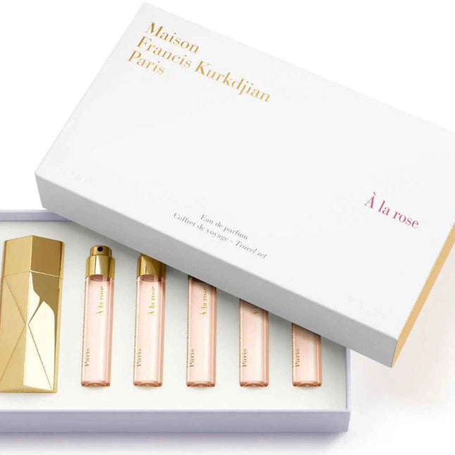 Maison Francis Kurkdjian Set Maison Francis Kurkdjian A La Rose – Eau de Parfum for Women, 5 pcs, 11 ml