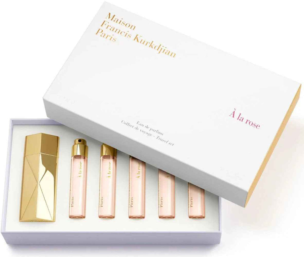 Maison Francis Kurkdjian Set Maison Francis Kurkdjian A La Rose – Eau de Parfum for Women, 5 pcs, 11 ml