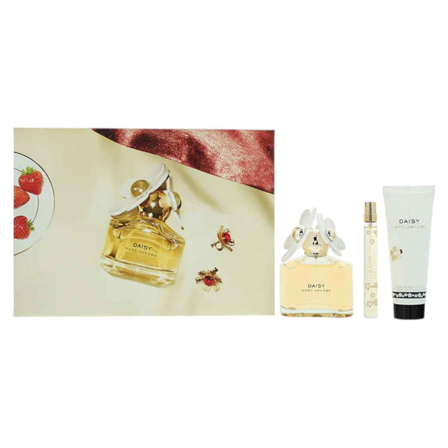 Marc Jacobs Set Marc Jacobs: Daisy – Eau de Toilette for Women, 100 ml + Daisy, Hydrating, Body Lotion, 75 ml + Daisy, 10 ml Miniature