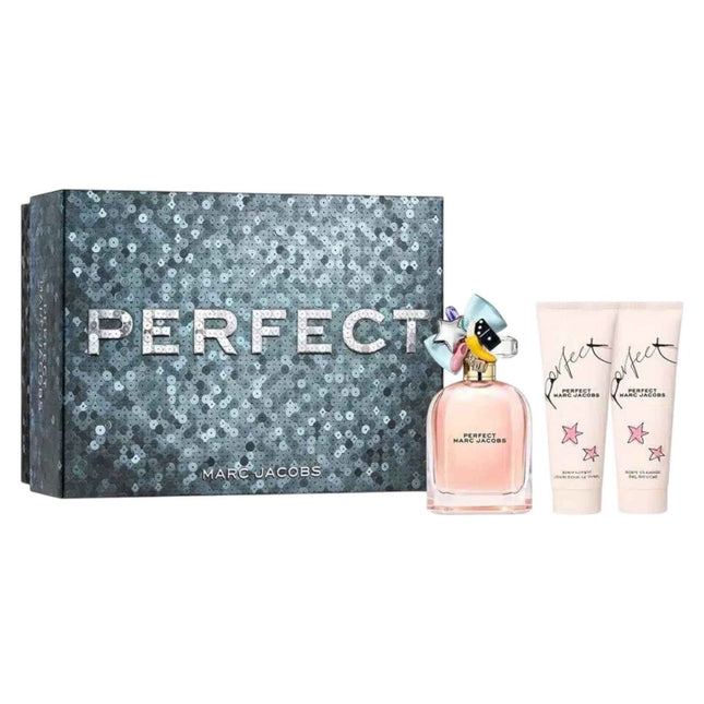 Marc Jacobs Set Marc Jacobs: + Perfect Hydrating – Body Lotion for Women, 75 ml + Perfect, Hydrate, Shower Gel, All Skin Types, 75 ml