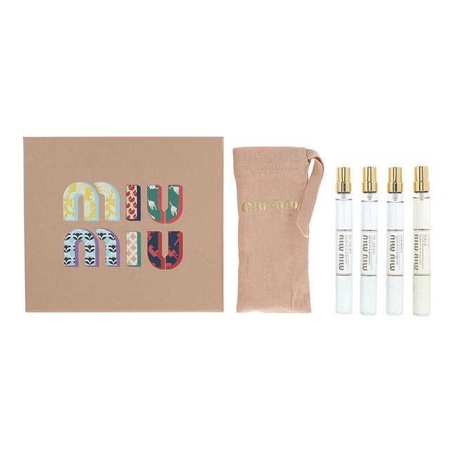 Miu Miu Set Miu Miu: Eaux a La Mode - Eyes On Me – Eau de Parfum for Women, 10 ml + Eaux a La Mode - Daring Darling, 10 ml…