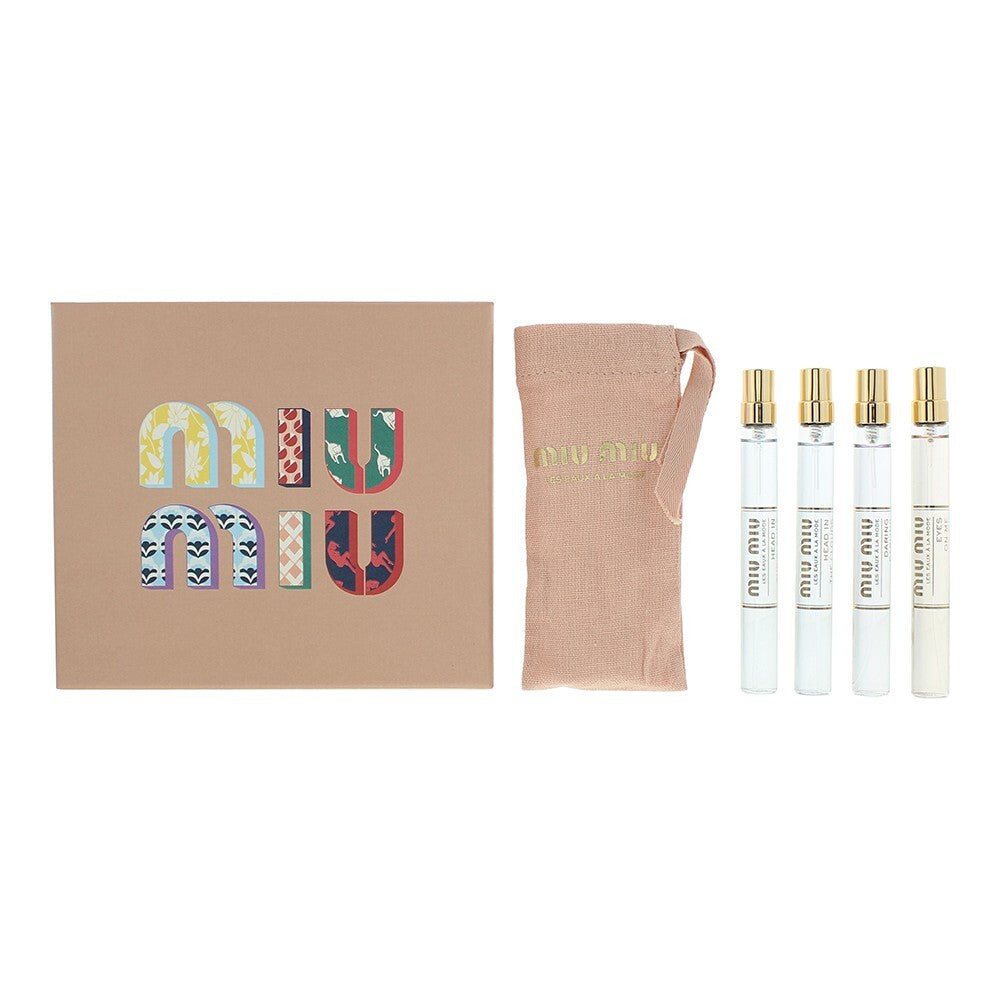 Miu Miu Set Miu Miu: Eaux a La Mode - Eyes On Me – Eau de Parfum for Women, 10 ml + Eaux a La Mode - Daring Darling, 10 ml…