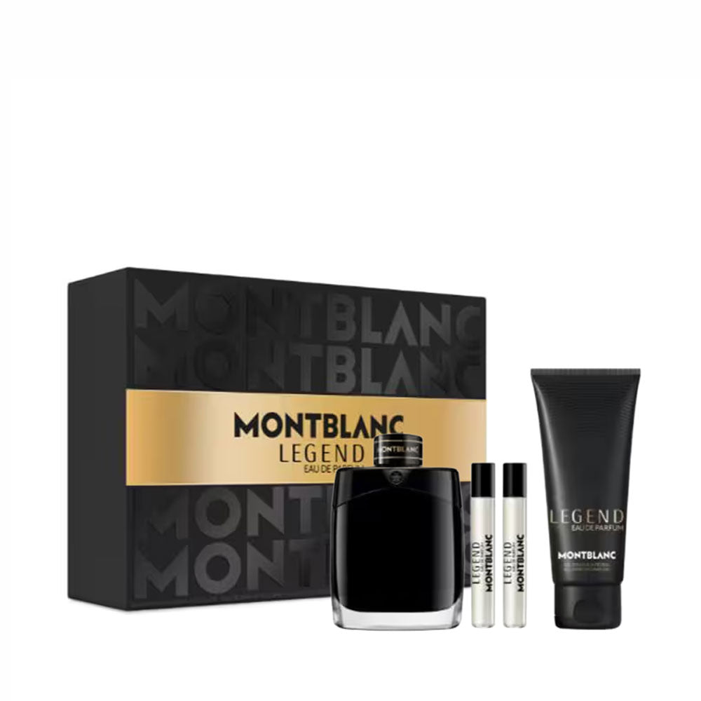 Montblanc Set Montblanc: Legend – Eau de Parfum for Men, 100 ml + Legend, 2 pcs, 7.5 ml + Legend, Cleansing, Shower Gel,…