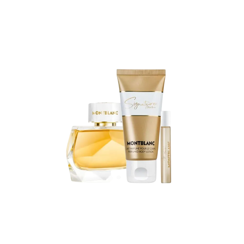 Montblanc Set Montblanc: Signature Absolue – Eau de Parfum for Women, 90 ml + Signature Absolue, 7.5 ml Miniature +…