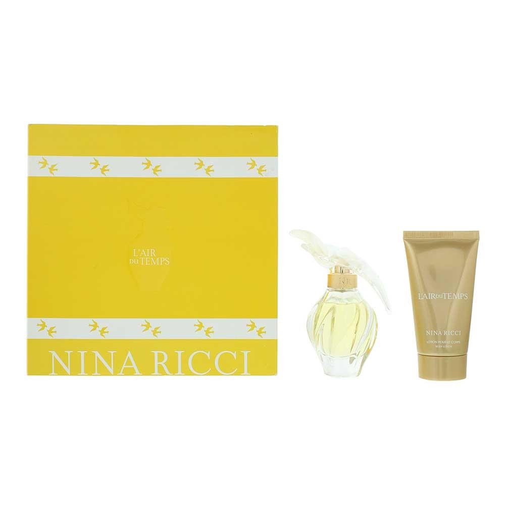 Nina Ricci Set Nina Ricci: L'Air du Temps – Eau de Toilette for Women, 50 ml + L'Air du Temps, Hydrating, Body Lotion, 75 ml