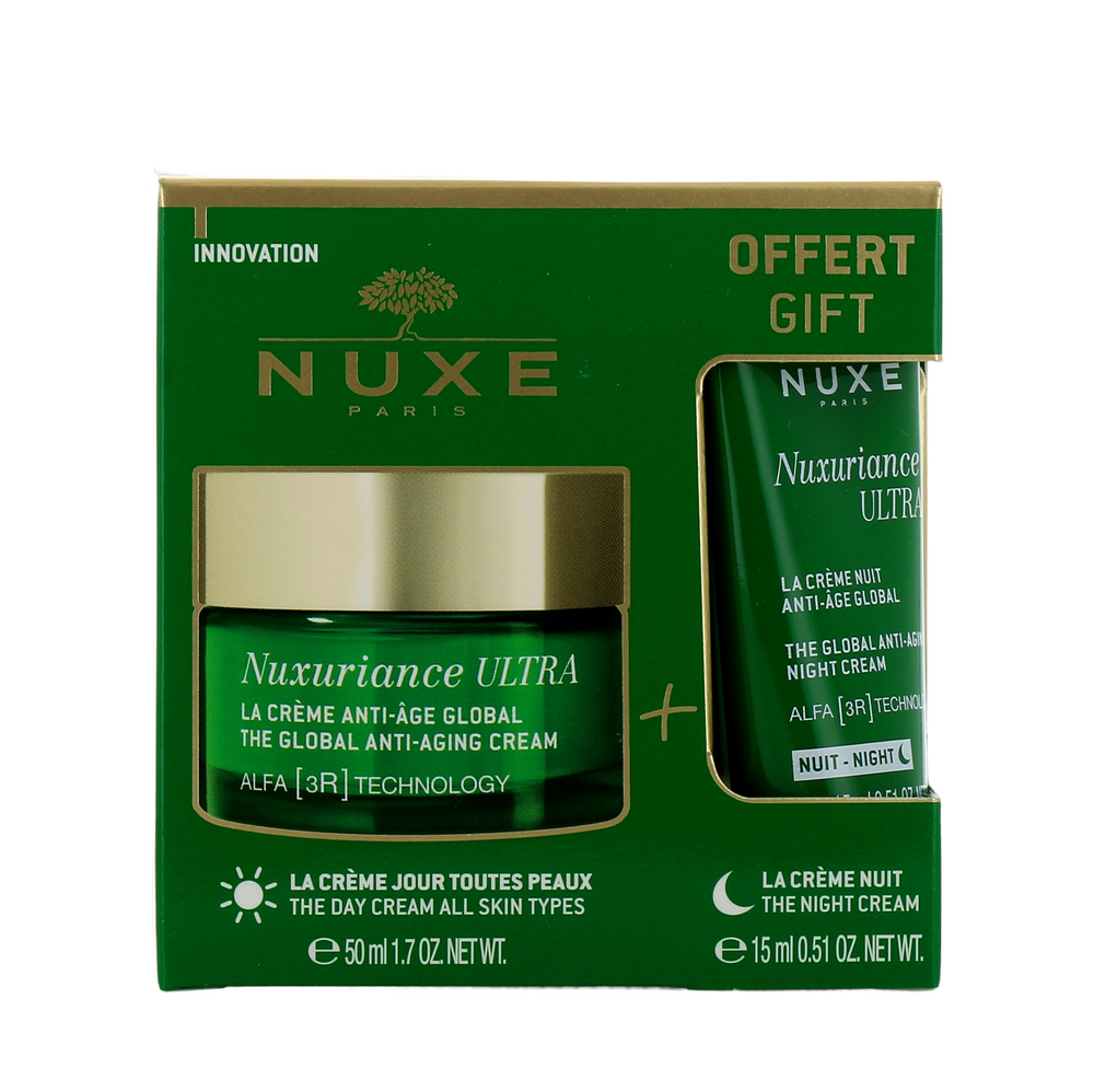 Nuxe Set Nuxe: Nuxuriance Ultra Anti-Ageing – Cream for Women, For Face, 50 ml + Nuxuriance Ultra, Anti-Ageing, Night, For…