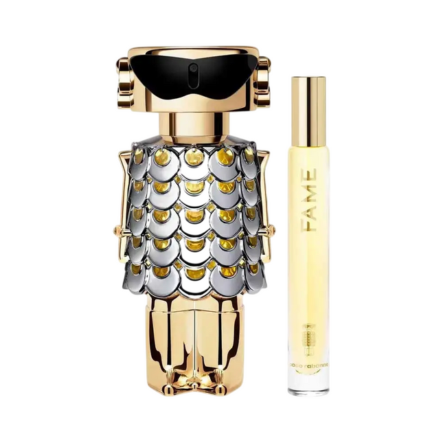 Paco Rabanne Set Paco Rabanne: Fame – Eau de Parfum for Women, 80 ml + Fame, 10 ml