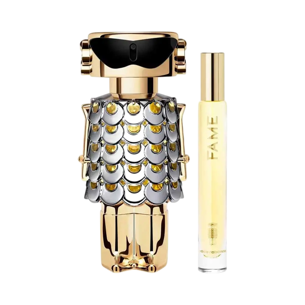 Paco Rabanne Set Paco Rabanne: Fame – Eau de Parfum for Women, 80 ml + Fame, 10 ml