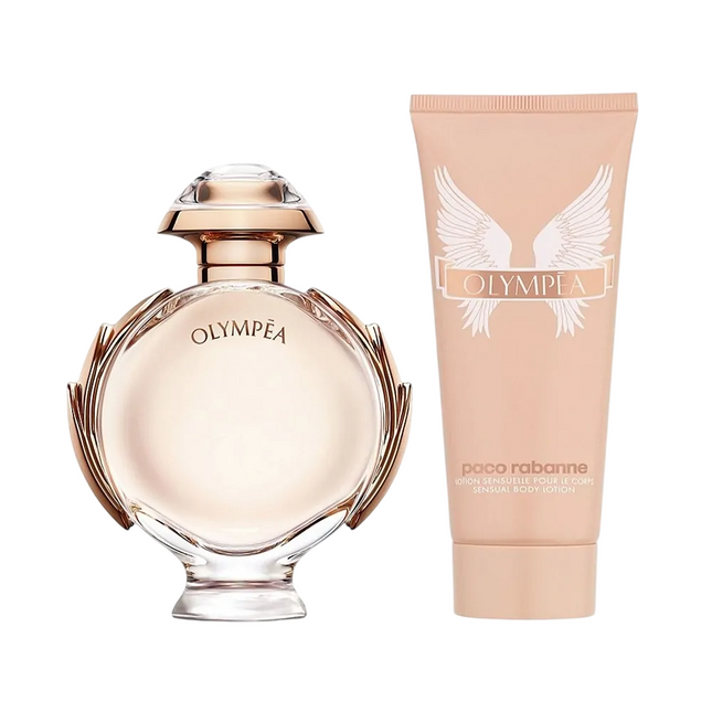 Paco Rabanne Set Paco Rabanne: Olympea – Eau de Parfum for Women, 50 ml + Olympea, Body Lotion, 100 ml
