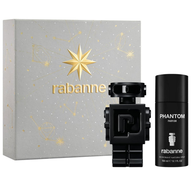 Paco Rabanne Set Paco Rabanne: Phantom – Eau de Parfum for Men, 100 ml + Phantom, Deodorant Spray, 150 ml