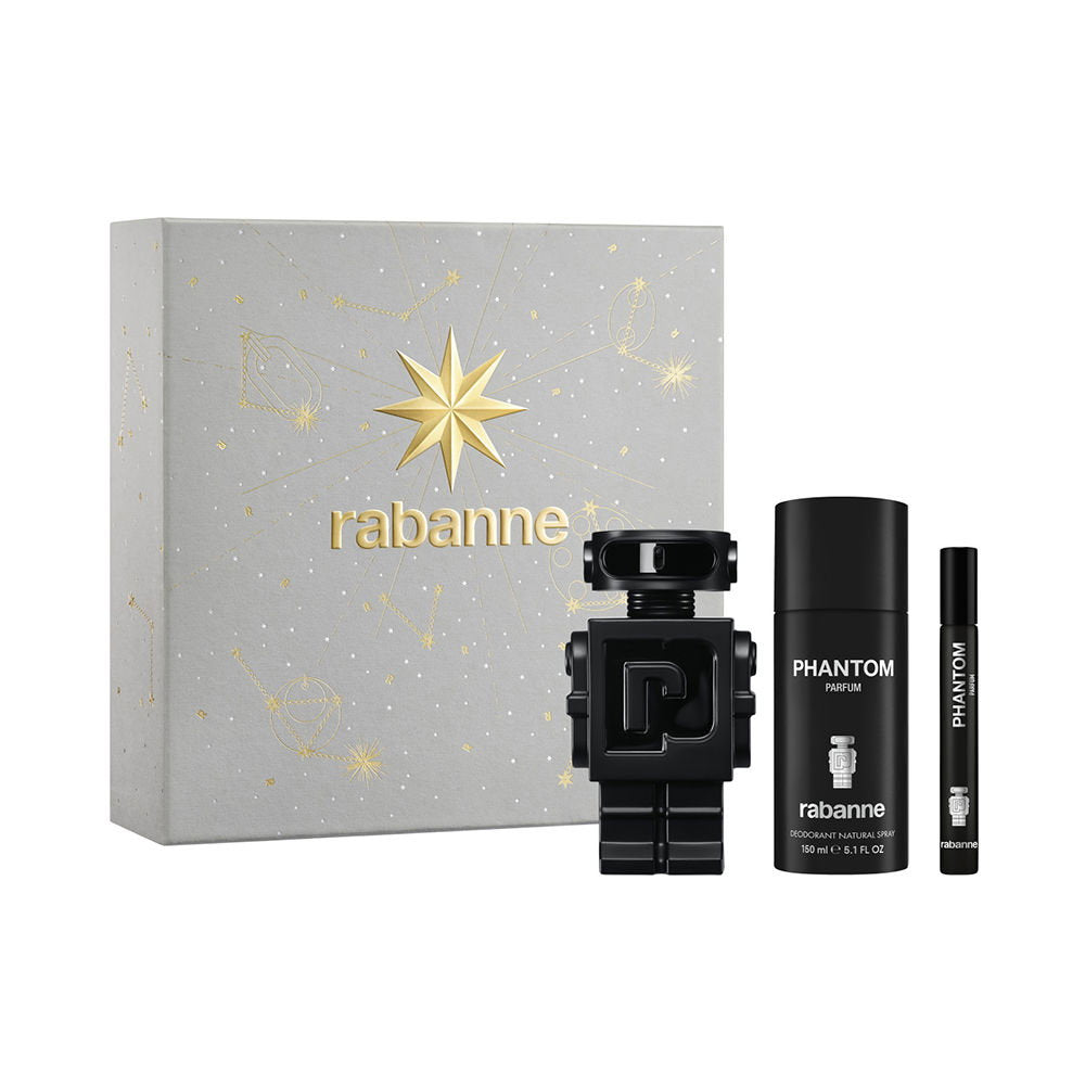 Paco Rabanne Set Paco Rabanne: Phantom – Eau de Parfum for Men, 100 ml + Phantom In Red, 10 ml + Phantom, Deodorant Spray,…