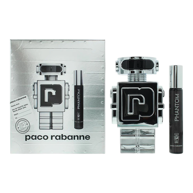Paco Rabanne Set Paco Rabanne: Phantom – Eau de Toilette for Men, 100 ml + Phantom, 10 ml